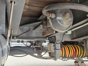 SEMI TRAILER / EXTENDABLE / 2 X STEERING AXLE / WHEEL WELL / RAD MULDE